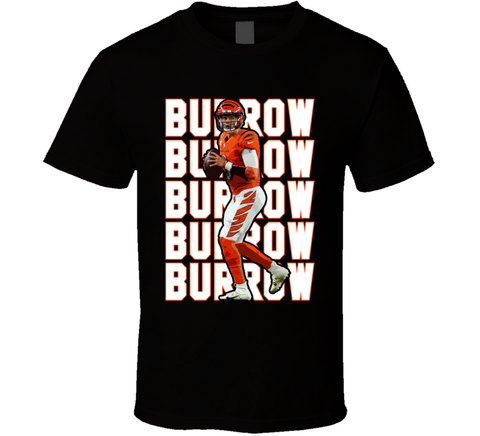 Joe Burrow Cincinnati Football Fan T Shirt