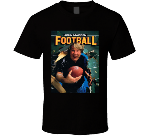 John Madden Football Retro Video Game T Shirt