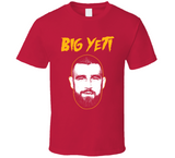 Travis Kelce Big Yeti Kansas City Football Fan Funny T Shirt