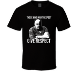 Tony Soprano Those Who Want Respect Quote Sopranos Fan T Shirt