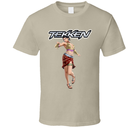 Zafina Tekken Retro Arcade Fighting Video Game Character Fan T Shirt