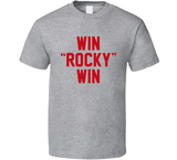 Win Rocky Win Retro Boxing Movie Fan T Shirt