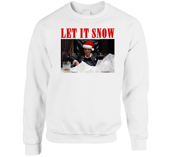 Let it 2024 snow scarface sweater