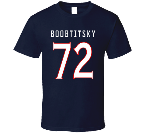 Boobtitsky Sergei Bobrovski Columbus Hockey Fan T Shirt