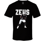 Zeus Zamir White Las Vegas Football Fan T Shirt