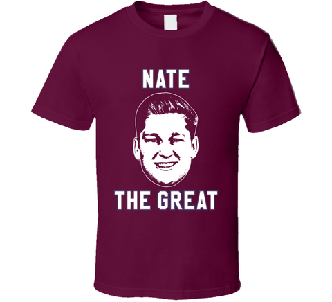 Nate The Great Nathan Mackinnon Colorado Hockey Fan T Shirt