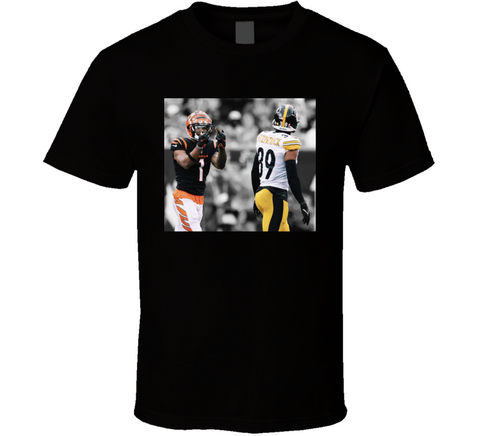 Ja'marr Chase Middle Fingers Cincinnati Football Fan T Shirt