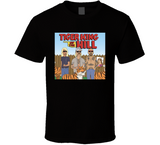 Tiger King Of The Hill Funny Joe Exotic Cartoon Mashup Parody T Shirt