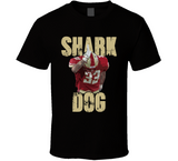 Shark Dog Scooby Wright 3 Birmingham Football Fan T Shirt