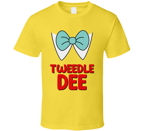 Tweedle Dee Halloween Costume T Shirt