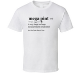 Mega Pint Definition Funny Johnny Depp Amber Heard Trial Meme T Shirt