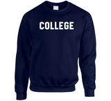 College National Lampoon's Animal House Inspired Crewneck Sweatshirt Crewneck Sweatshirt