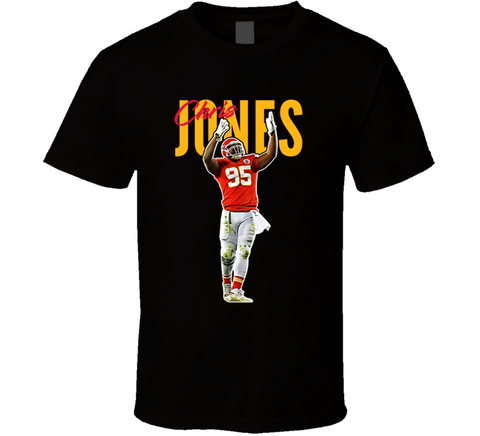 Chris Jones Kansas City Football Fan T Shirt