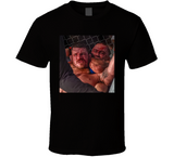 Gsp Choking Out Michael Bisping Mma Fan T Shirt