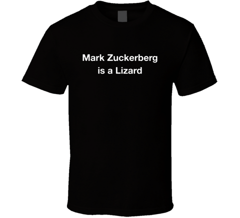 Mark Zuckerberg Is A Lizard Paddy Pimblett Inspired T Shirt