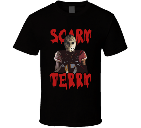 Scary Terry Mclaurin Jason Mask Washington Football T Shirt