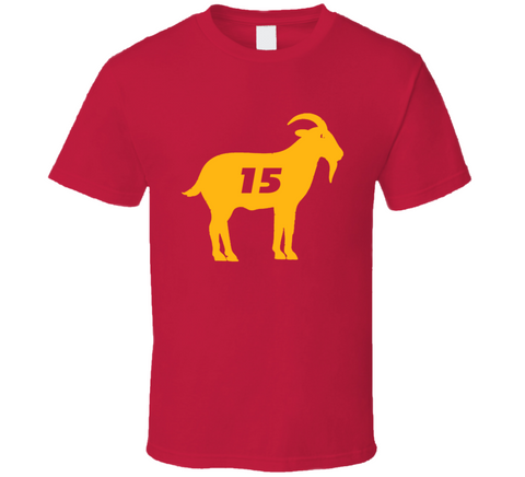 Patrick Mahomes Goat Kansas City Football Fan T Shirt