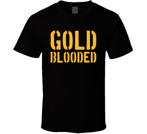 Gold Blooded Golden State Basketball Fan T Shirt