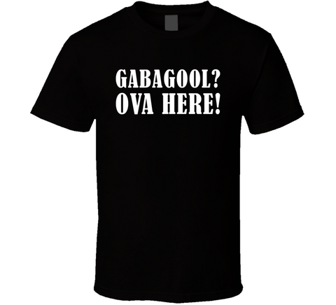 Gabagool Ova Here Funny Sopranos Meme T Shirt