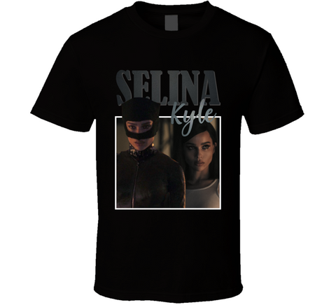 Selina Kyle Zoe Kravitz Retro Style T Shirt