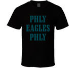 Phly Eagles Phly Philly Football Fan T Shirt