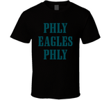 Phly Eagles Phly Philly Football Fan T Shirt