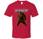 Kuma Tekken Retro Arcade Fighting Video Game Character Fan T Shirt