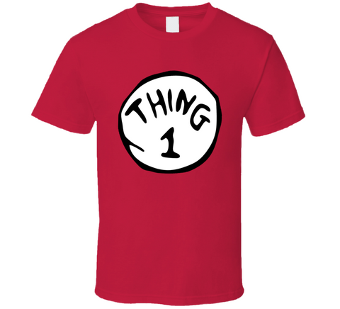 Thing 1 Costume T Shirt