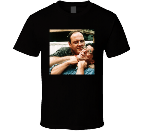 Tony Soprano Phone Cable Sopranos Fan T Shirt