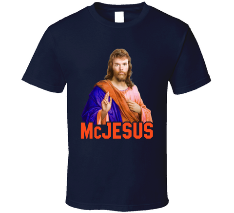 Mcjesus Connor Mcdavid Edmonton Hockey Fan Meme T Shirt