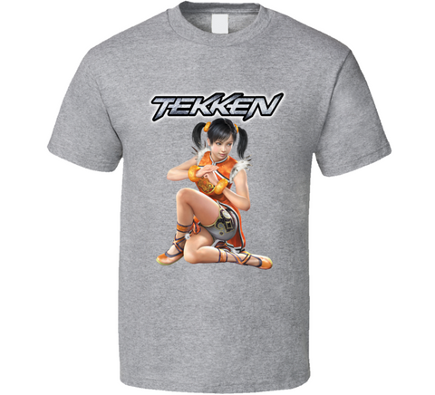 Ling Xiaoyu Tekken Retro Arcade Fighting Video Game Character Fan T Shirt