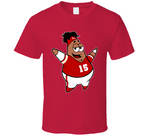 Patrick Star Mahomes Kansas City Football Funny T Shirt