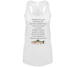 Women Fear Me Fish Fear Me No Beast Dare Make A Sound Funny Fishing Meme T Shirt