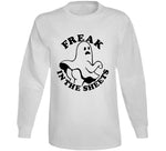 Freak In The Sheets Funny Ghost Halloween T Shirt