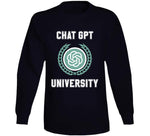 Chat Gpt University Funny Meme T Shirt