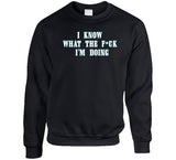 I Know What The Fck I'm Doing Nick Sirianni Philadelphia Football Fan T Shirt