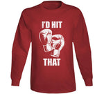 I'd Hit That Hubie Halloween Inspired Funny T Shirt