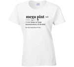 Mega Pint Definition Funny Johnny Depp Amber Heard Trial Meme T Shirt