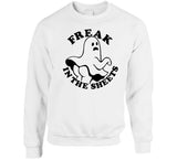 Freak In The Sheets Funny Ghost Halloween T Shirt