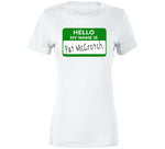 Hello My Name Is Pat Mccrotch St Patricks Day T Shirt