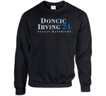 Luca Doncic Kyrie Irving 2024 Dallas Basketball Fan T Shirt