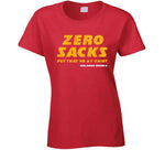 Zero Sacks Orlando Brown Kansas City Football Quote T Shirt