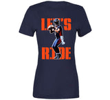 Russell Wilson Let's Ride Denver Football Fan T Shirt