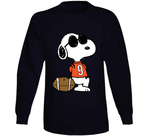 Peanuts X Bengals Joe Cool Burrow Shirt