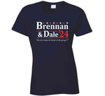 Brennan And Dale 2024 Funny Step Brothers For President T Shirt