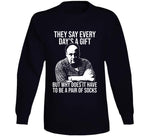 Tony Soprano Every Day Is A Gift Quote Sopranos Fan T Shirt