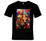 Mike Tyson Heavyweight Champion 3 Belts Boxing Fan T Shirt