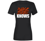 Joe Burrows Knows Cincinnati Football Fan T Shirt