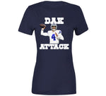 Dak Attack Cool Dallas Football Fan T Shirt