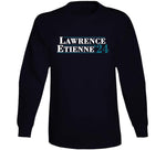 Trevor Lawrence Travis Etienne 2024 Jacksonville Football T Shirt